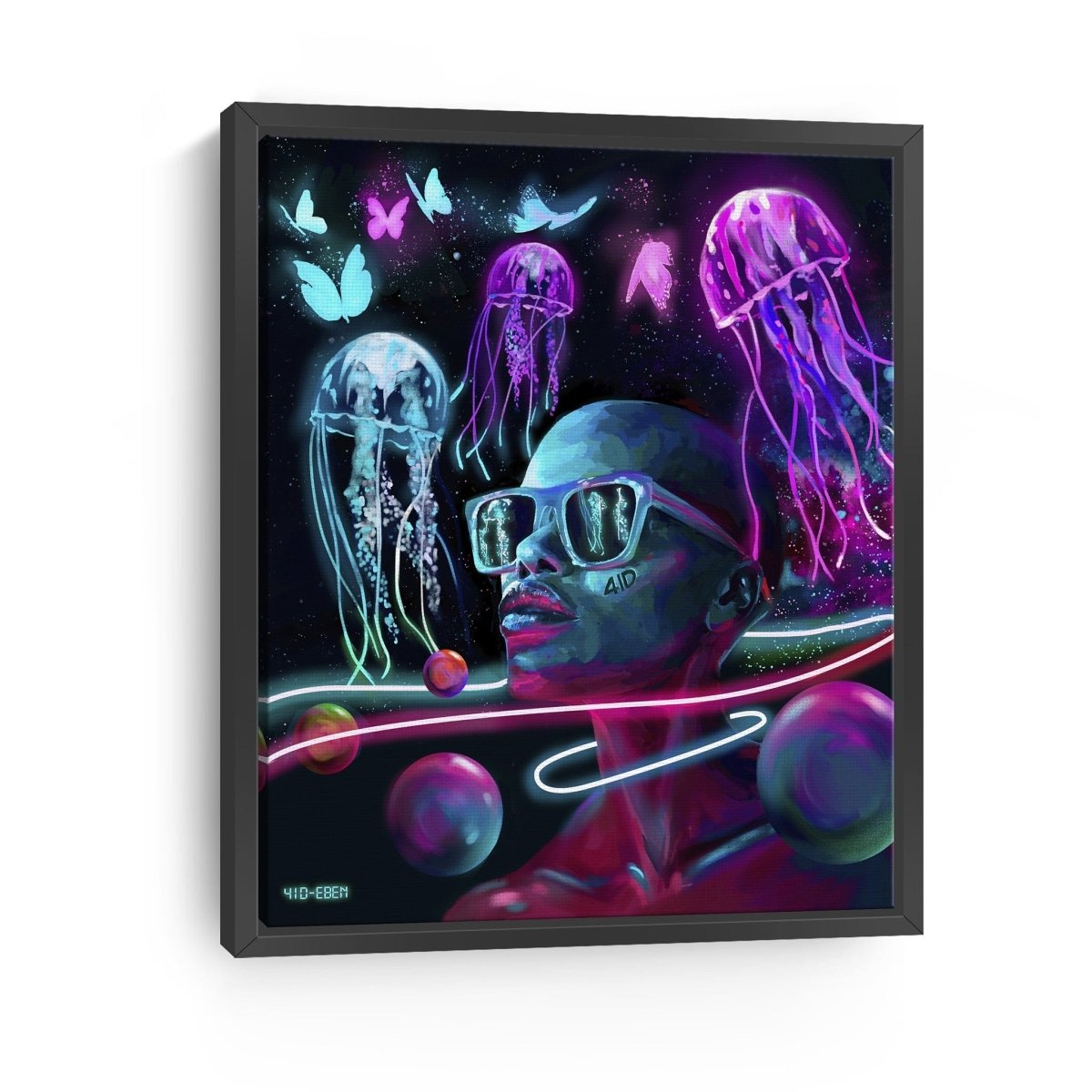 Neon Dream Canvas Wall Art - Lumaprints - Gallery Canvas by Modest Hut