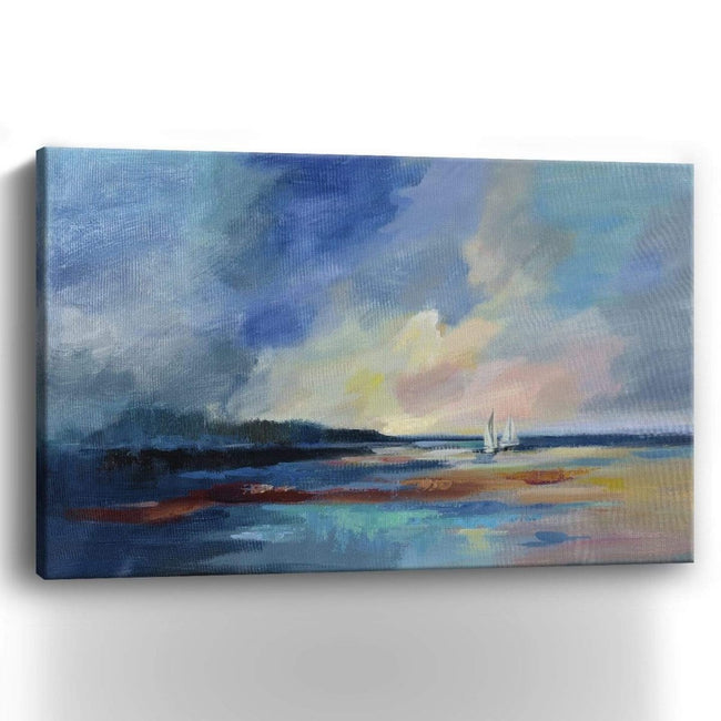 Sea And Sky - Lumaprints - Gallery Canvas by Modest Hut