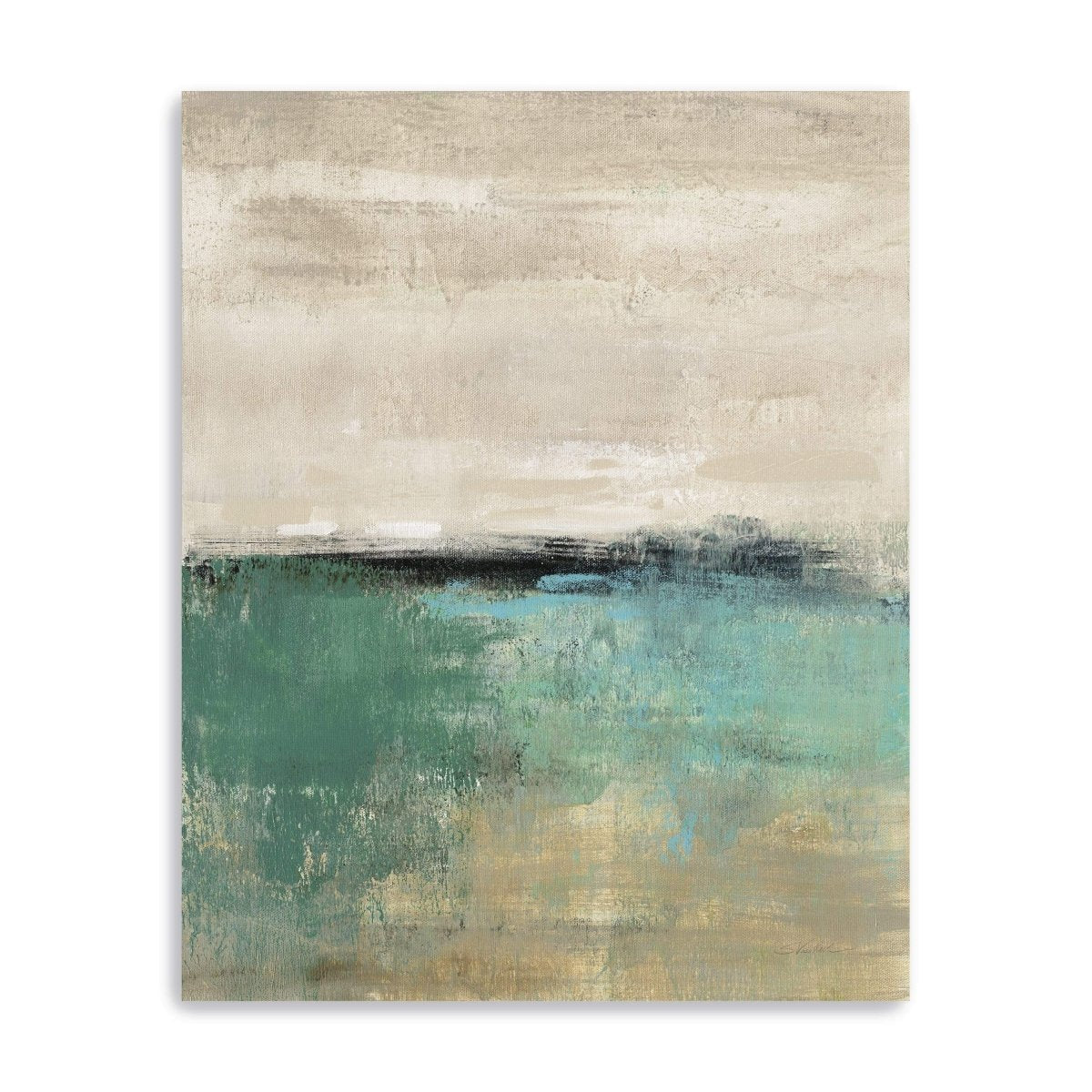 Spring Valley II Teal - Lumaprints - Gallery Canvas by Modest Hut