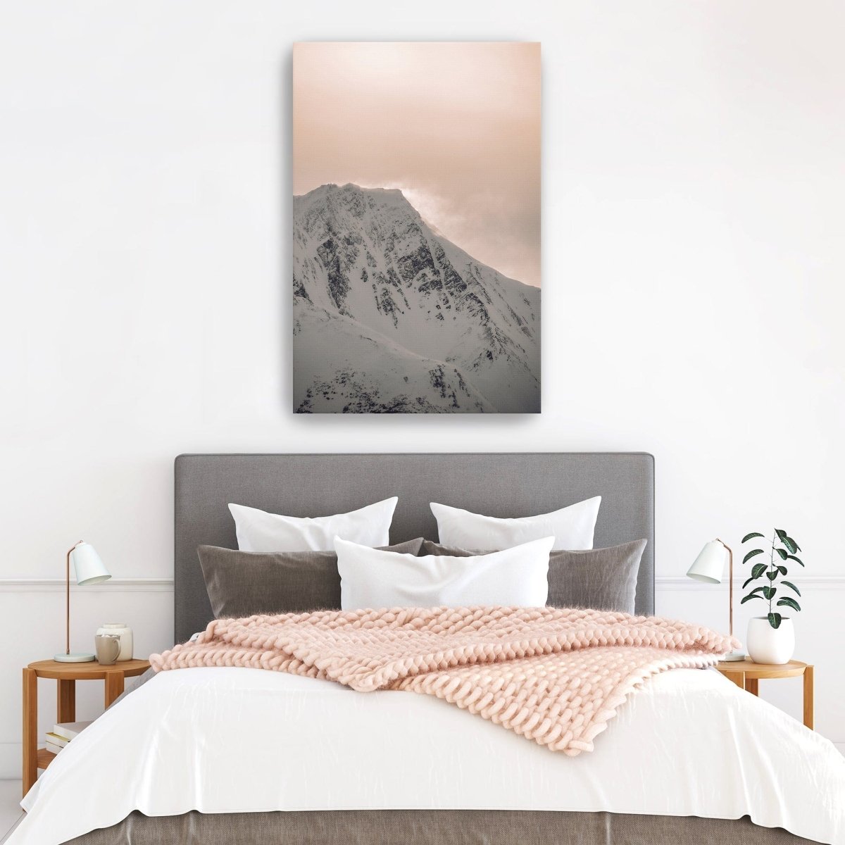 Winter Waves Canvas Wall Art - Lumaprints - Gallery Canvas by Modest Hut