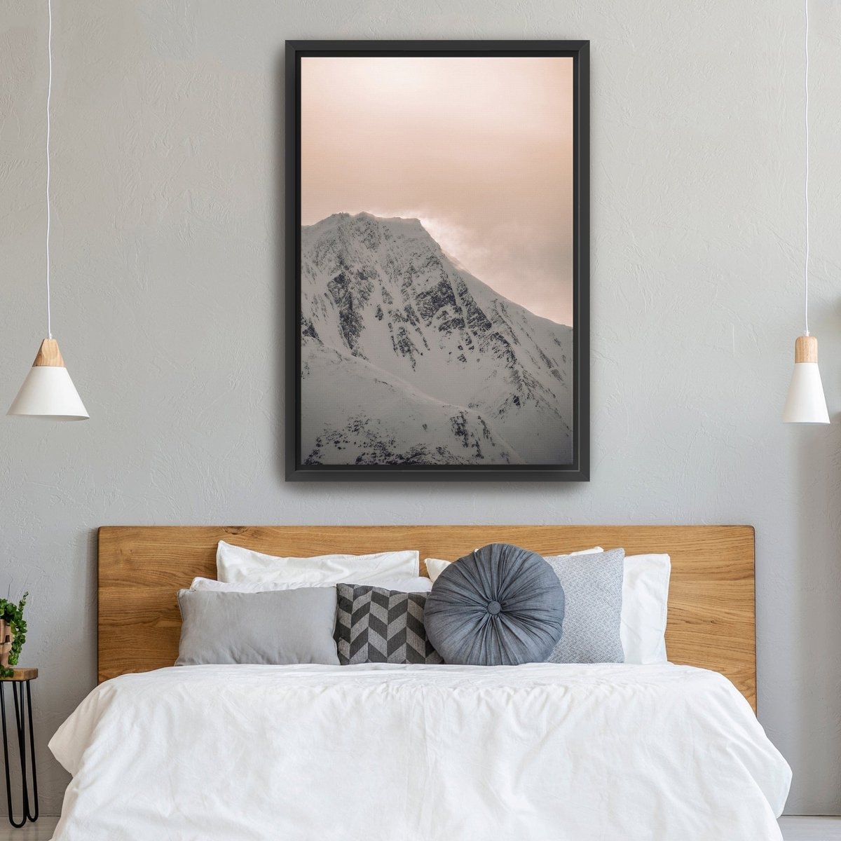 Winter Waves Canvas Wall Art - Lumaprints - Gallery Canvas by Modest Hut