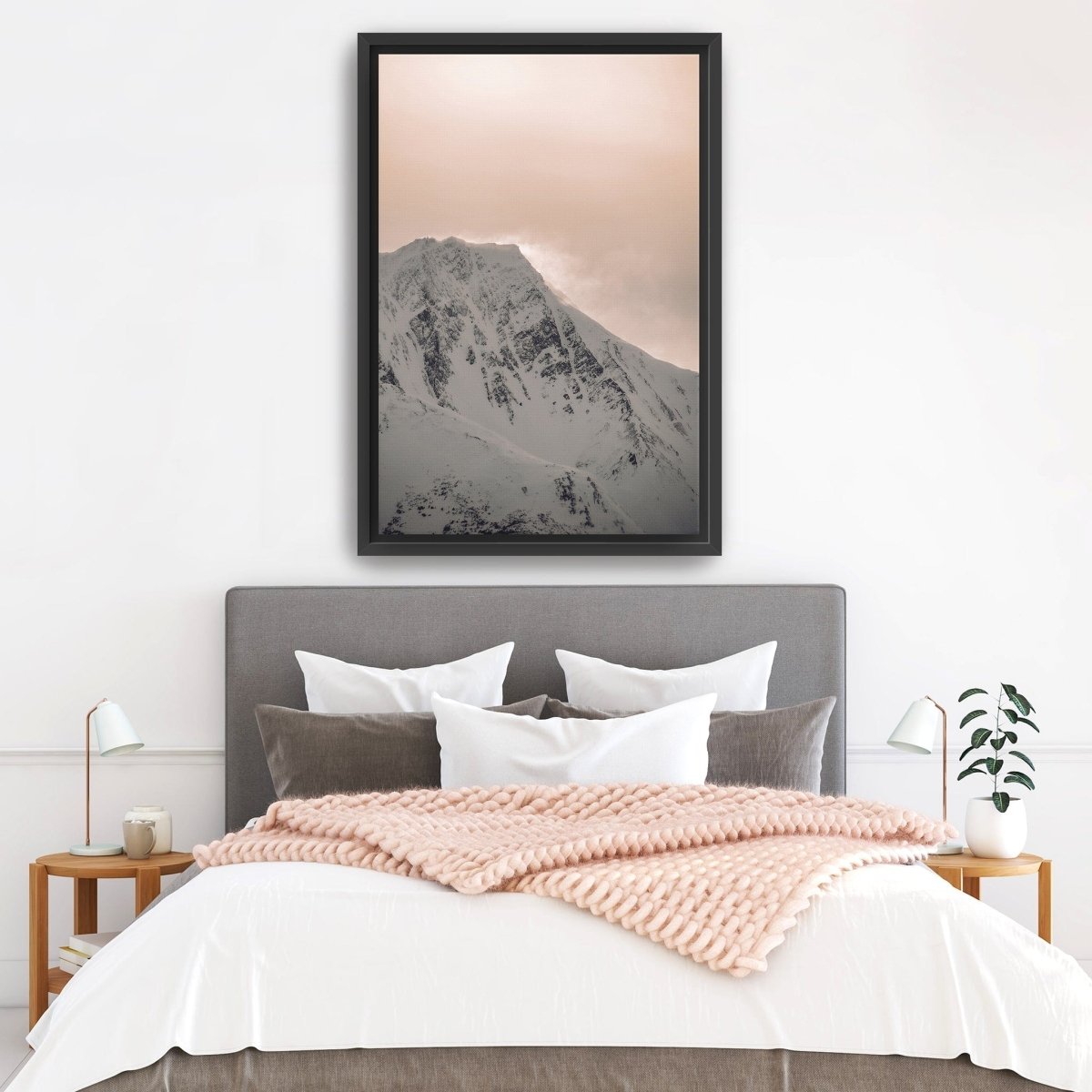 Winter Waves Canvas Wall Art - Lumaprints - Gallery Canvas by Modest Hut