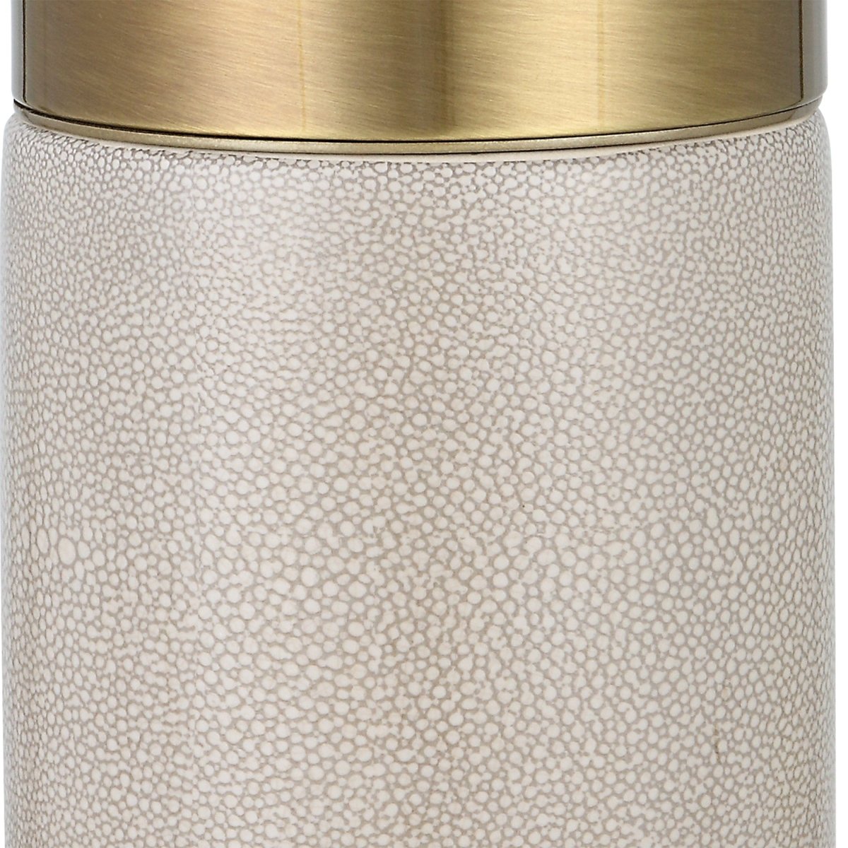 Adelia Ivory & Brass Table Lamp - Uttermost - Lamps by Modest Hut