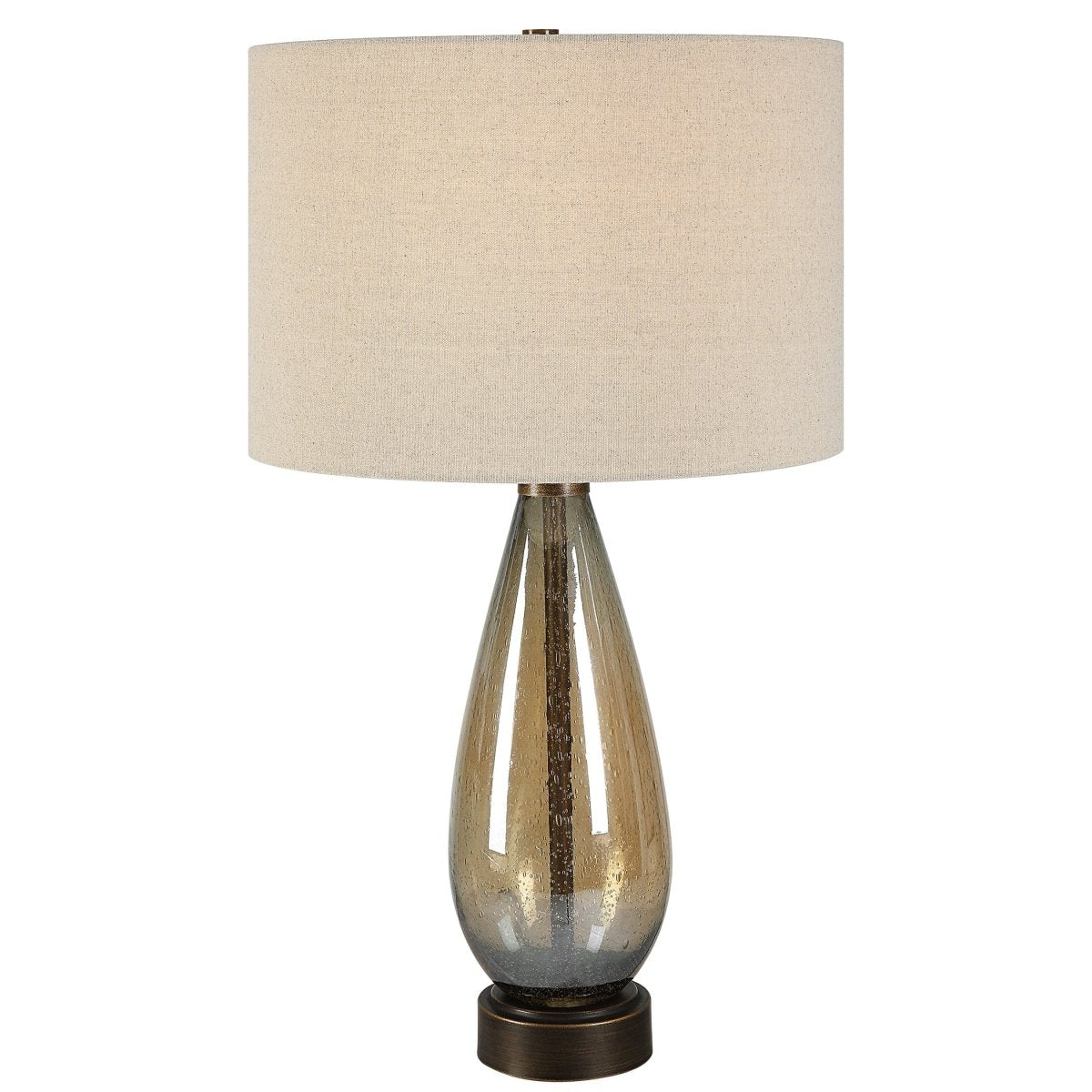 Baltic Teardrop Glass Table Lamp - Uttermost - Lamps by Modest Hut