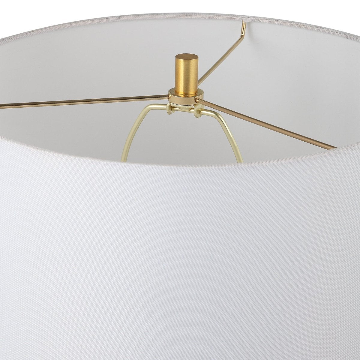 Contemporary Gold Accent Table Lamp - Uttermost - Lamps by Modest Hut