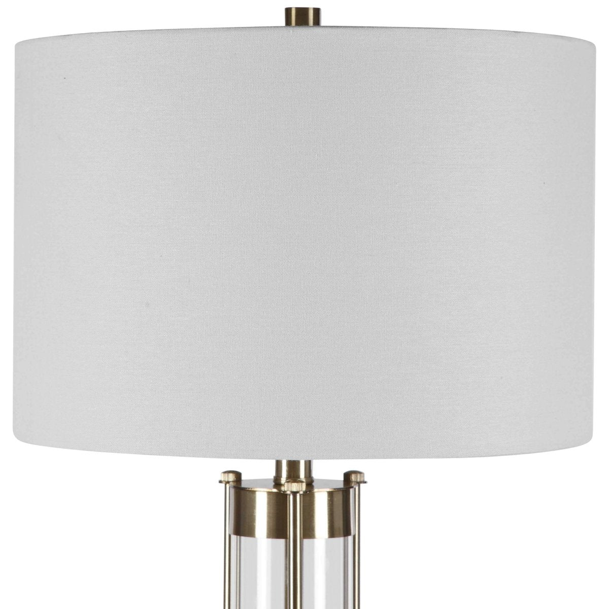 Gold Lenon Table Lamp - Uttermost - Lamps by Modest Hut