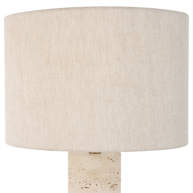 Gravitas Elegant Brass & Stone Lamp - Uttermost - Lamps by Modest Hut