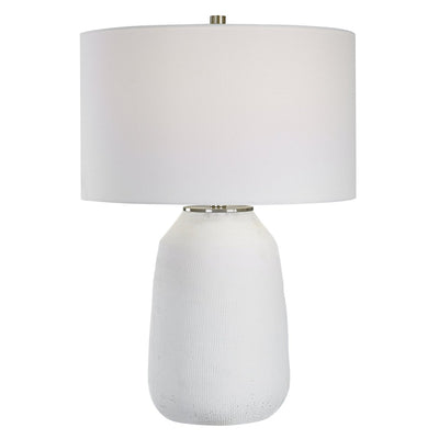 Heir Chalk White Table Lamp - Uttermost - Lamps by Modest Hut