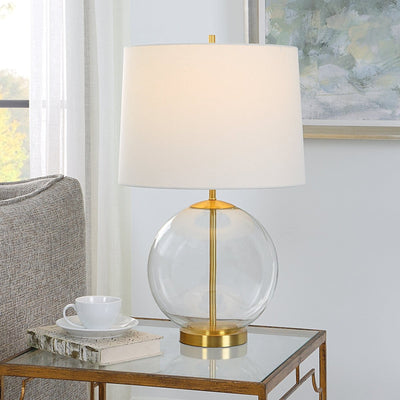 Spherical Bodied accent Table Lamp - Uttermost - Lamps by Modest Hut
