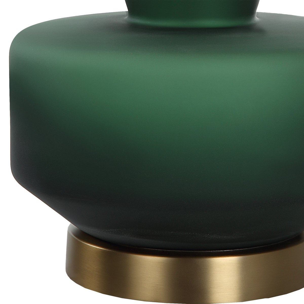 Trentino Dark Emerald Green Table Lamp - Uttermost - Lamps by Modest Hut