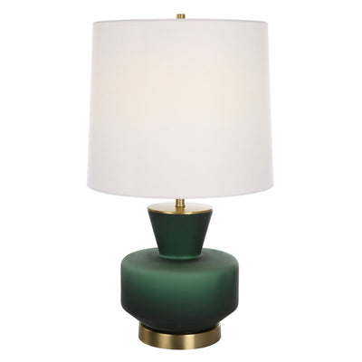 Trentino Dark Emerald Green Table Lamp - Uttermost - Lamps by Modest Hut
