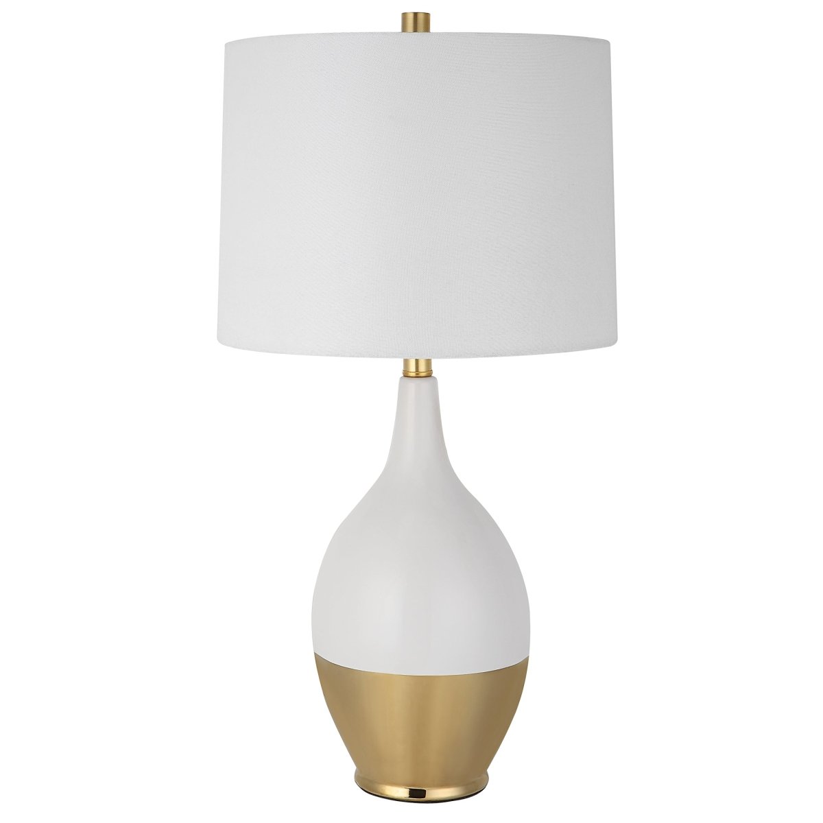 Two Toned Ceramic Table Lamp - Uttermost - Lamps by Modest Hut