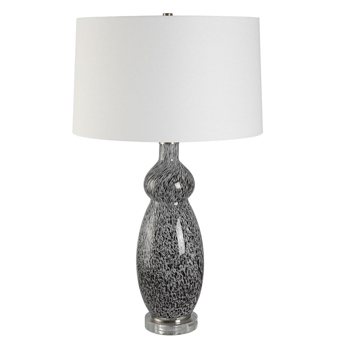 Velino Curvy Glass Table Lamp - Uttermost - Lamps by Modest Hut