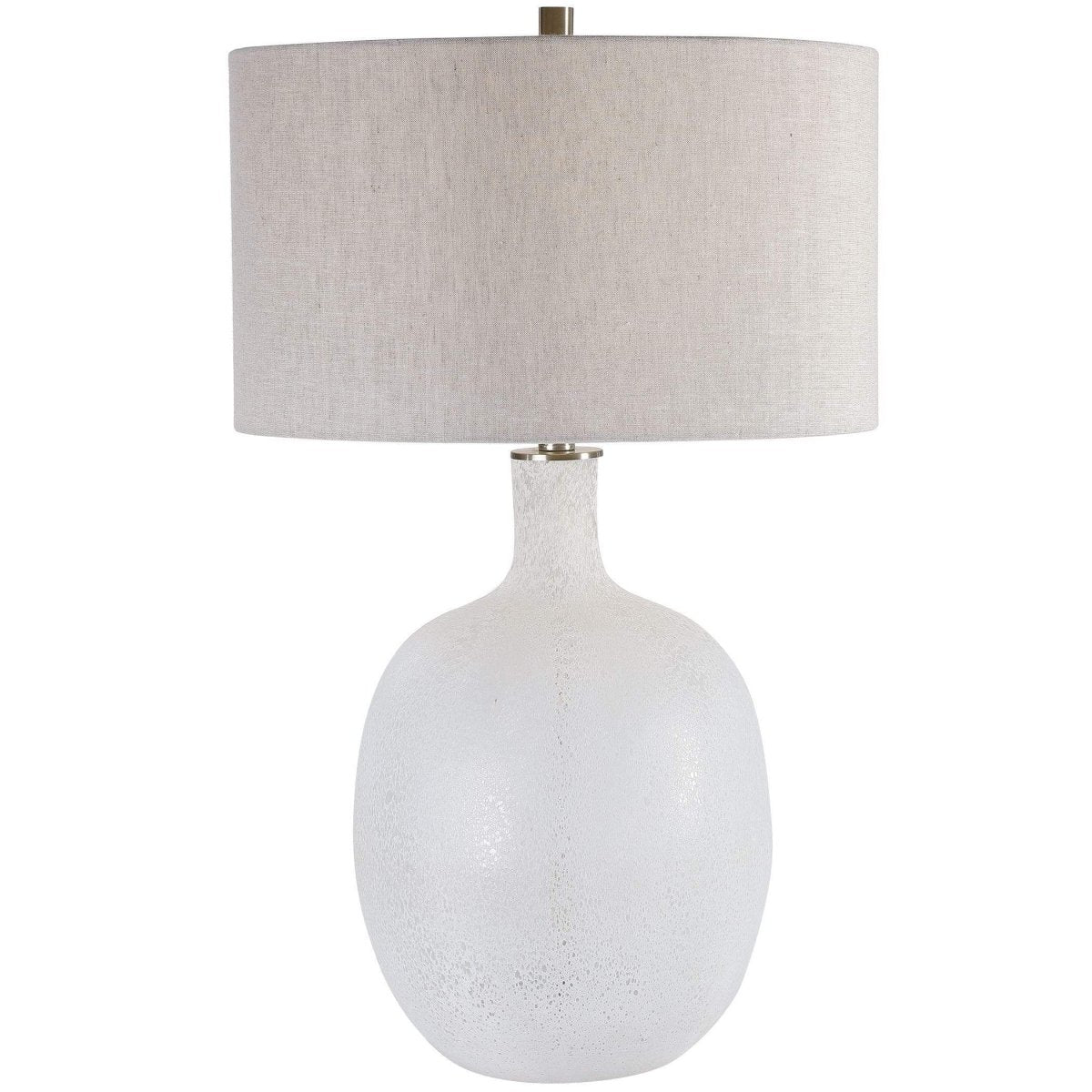 Whiteout Table Lamp - Uttermost - Lamps by Modest Hut