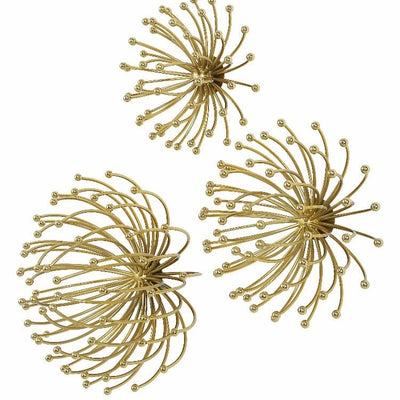 Aga Metal Wall Decor, S/3 - Uttermost - Metal Wall Decor by Modest Hut