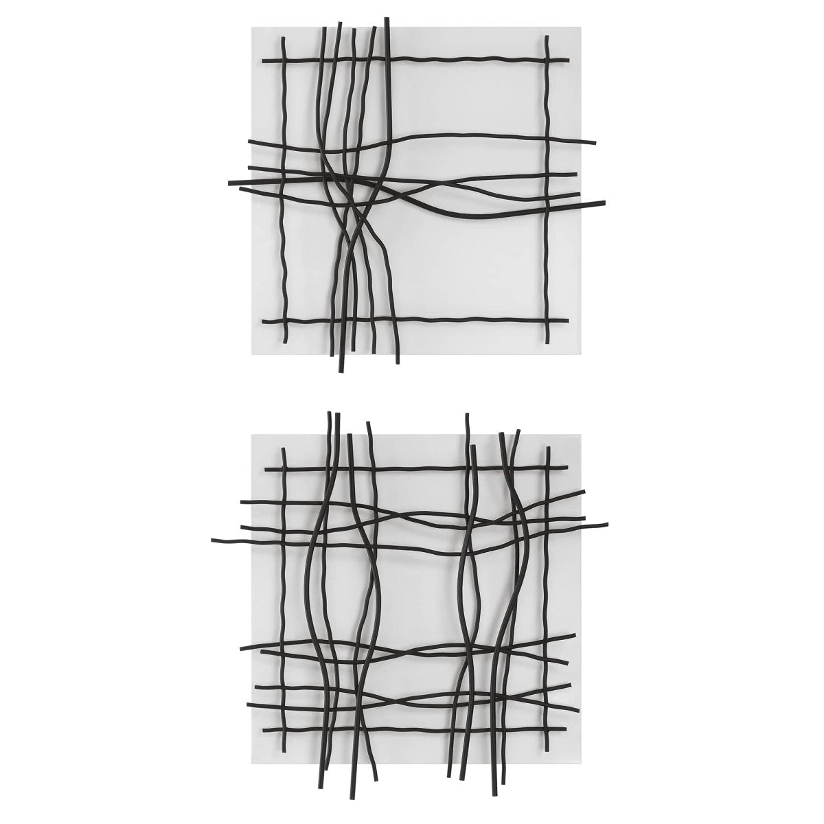Genesis Metal Wall Decor, S/2 - Uttermost - Metal Wall Decor by Modest Hut