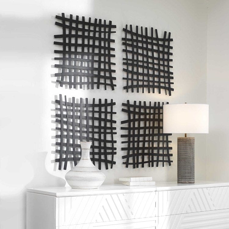 Gridlines Metal Wall Decor - Uttermost - Metal Wall Decor by Modest Hut