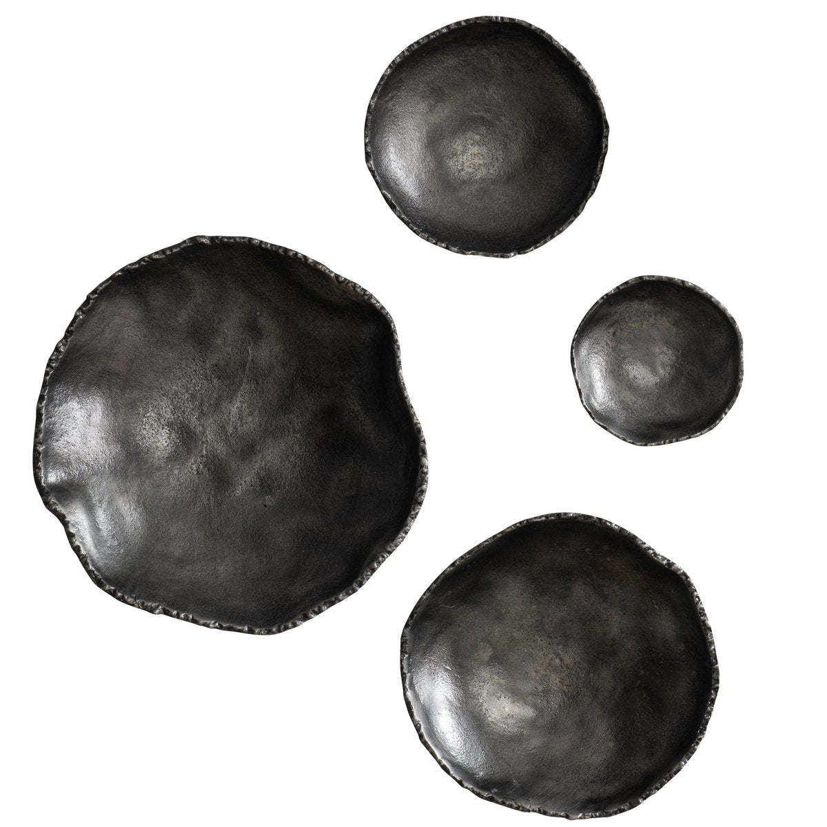 Lucky Coins Nickel Wall Decor, Set/4 - Uttermost - Metal Wall Decor by Modest Hut