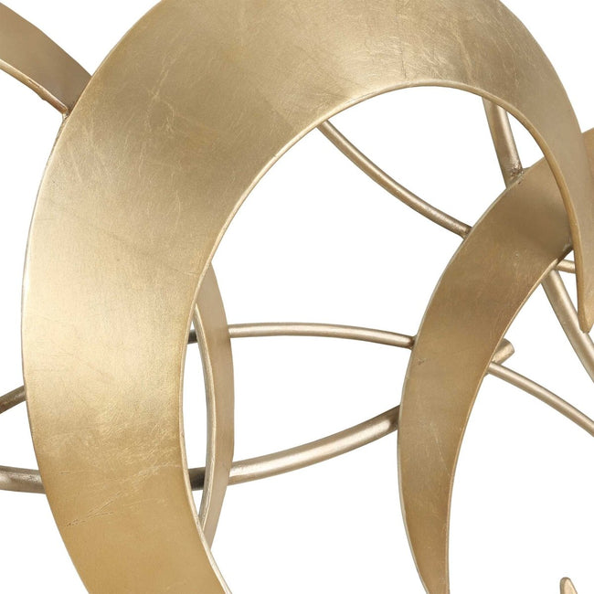 Motivate Gold Wall Art - Uttermost - Metal Wall Decor by Modest Hut