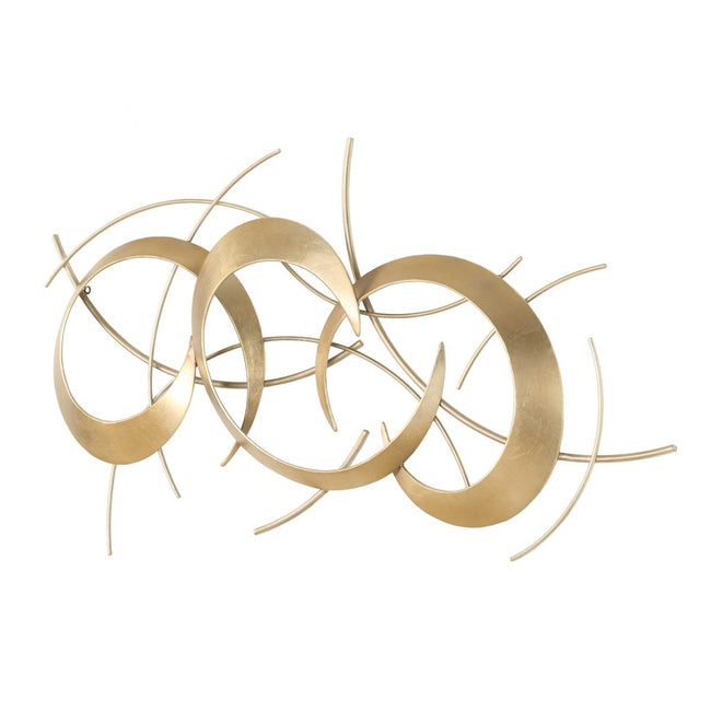 Motivate Gold Wall Art - Uttermost - Metal Wall Decor by Modest Hut