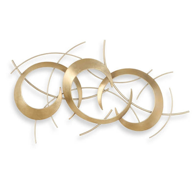 Motivate Gold Wall Art - Uttermost - Metal Wall Decor by Modest Hut