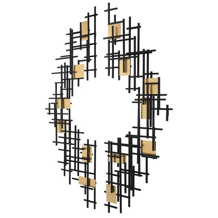 Reflection Metal Wall Decor, S/2 - Uttermost - Metal Wall Decor by Modest Hut