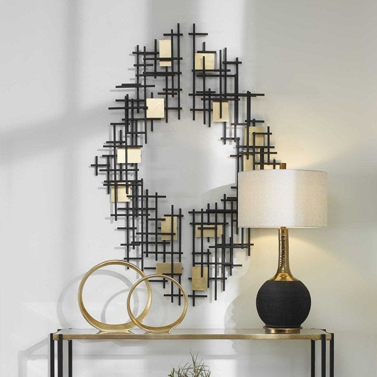 Reflection Metal Wall Decor, S/2 - Uttermost - Metal Wall Decor by Modest Hut