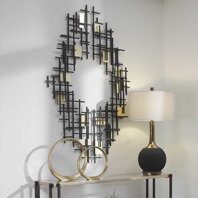 Reflection Metal Wall Decor, S/2 - Uttermost - Metal Wall Decor by Modest Hut