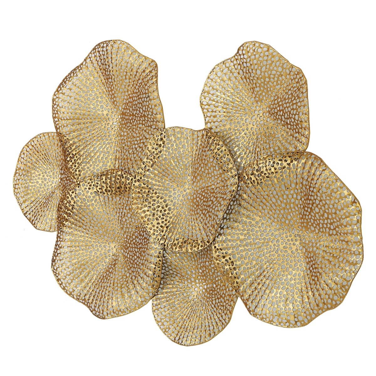 Ripley Gold Metal Wall Decor - Uttermost - Metal Wall Decor by Modest Hut