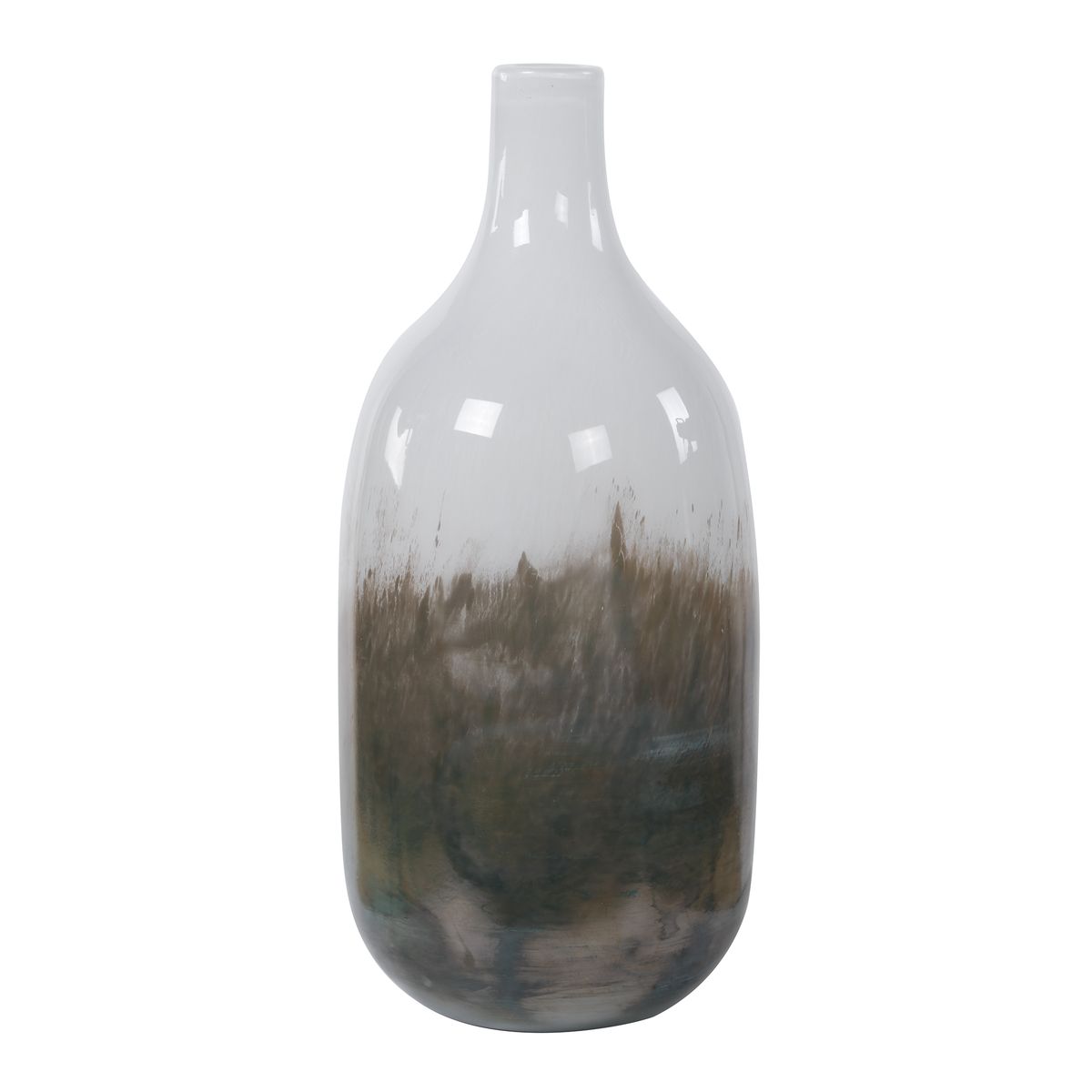 Cardoni Smoke Glass Vases Set of 2 by Uttermost