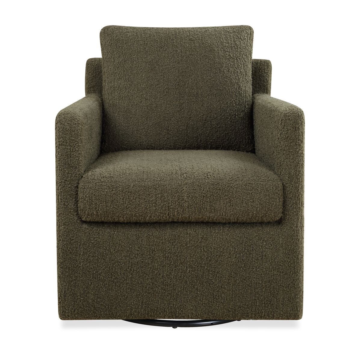 Tisdell Swivel/Glider Kale swivel chair by Uttermost