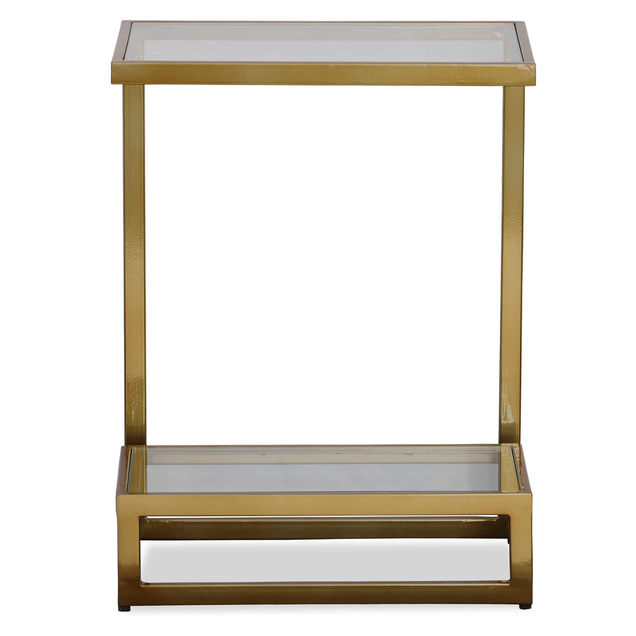 Musing Brushed Brass Accent Table Uttermost