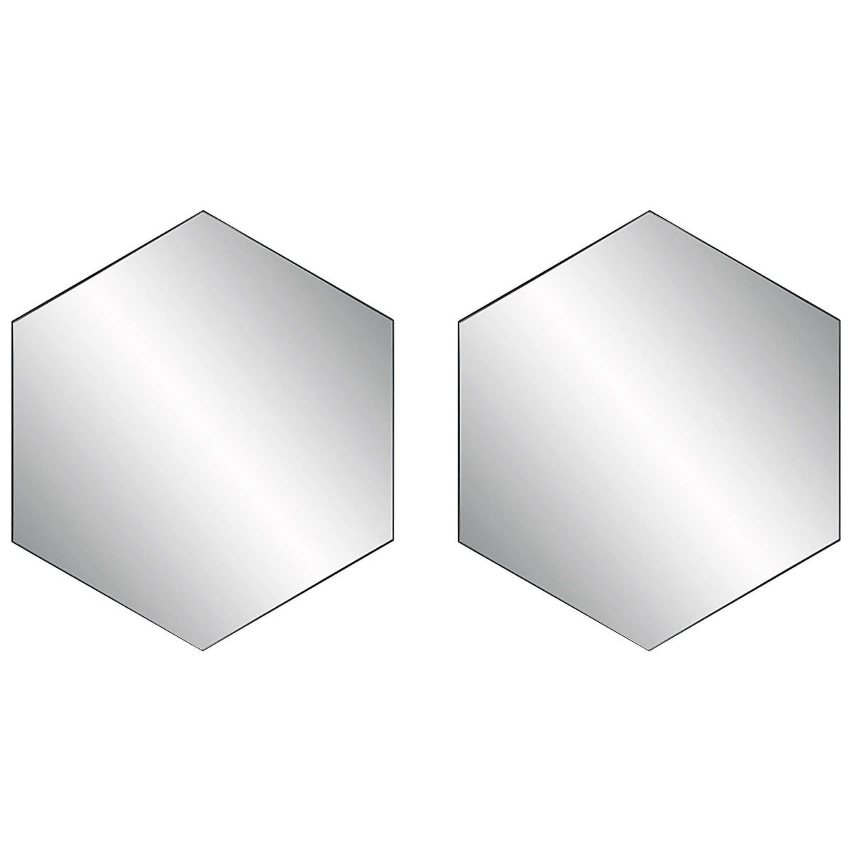 Amaya Octagonal Mirrors, S/2 - Uttermost - Other Mirrors by Modest Hut