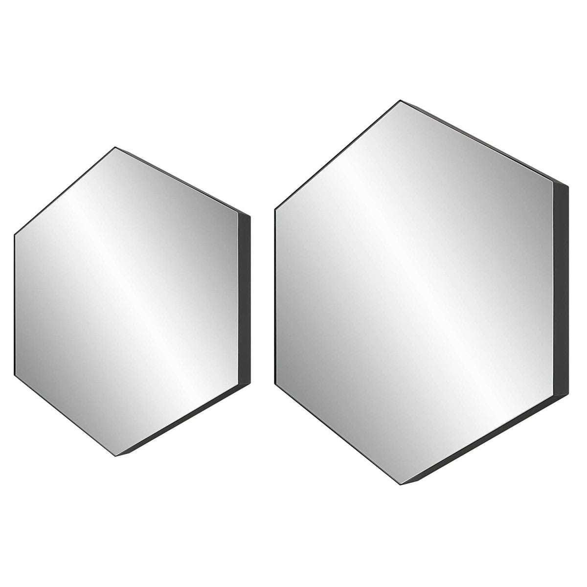 Amaya Octagonal Mirrors, S/2 - Uttermost - Other Mirrors by Modest Hut