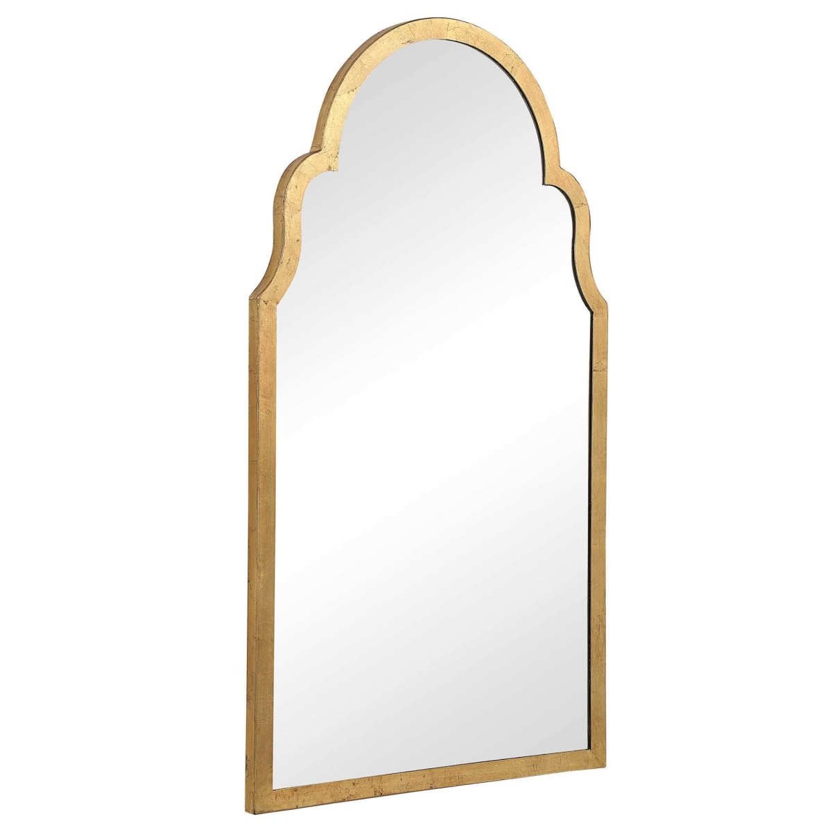 Arched Goldleaf Mirror - Uttermost - Other Mirrors by Modest Hut