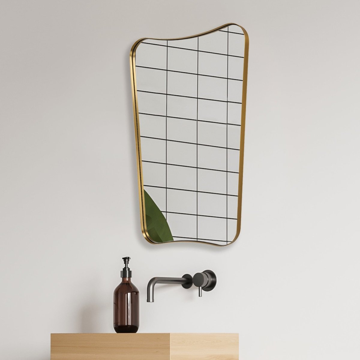 Belvoir Brass Mirror - Uttermost - Other Mirrors by Modest Hut