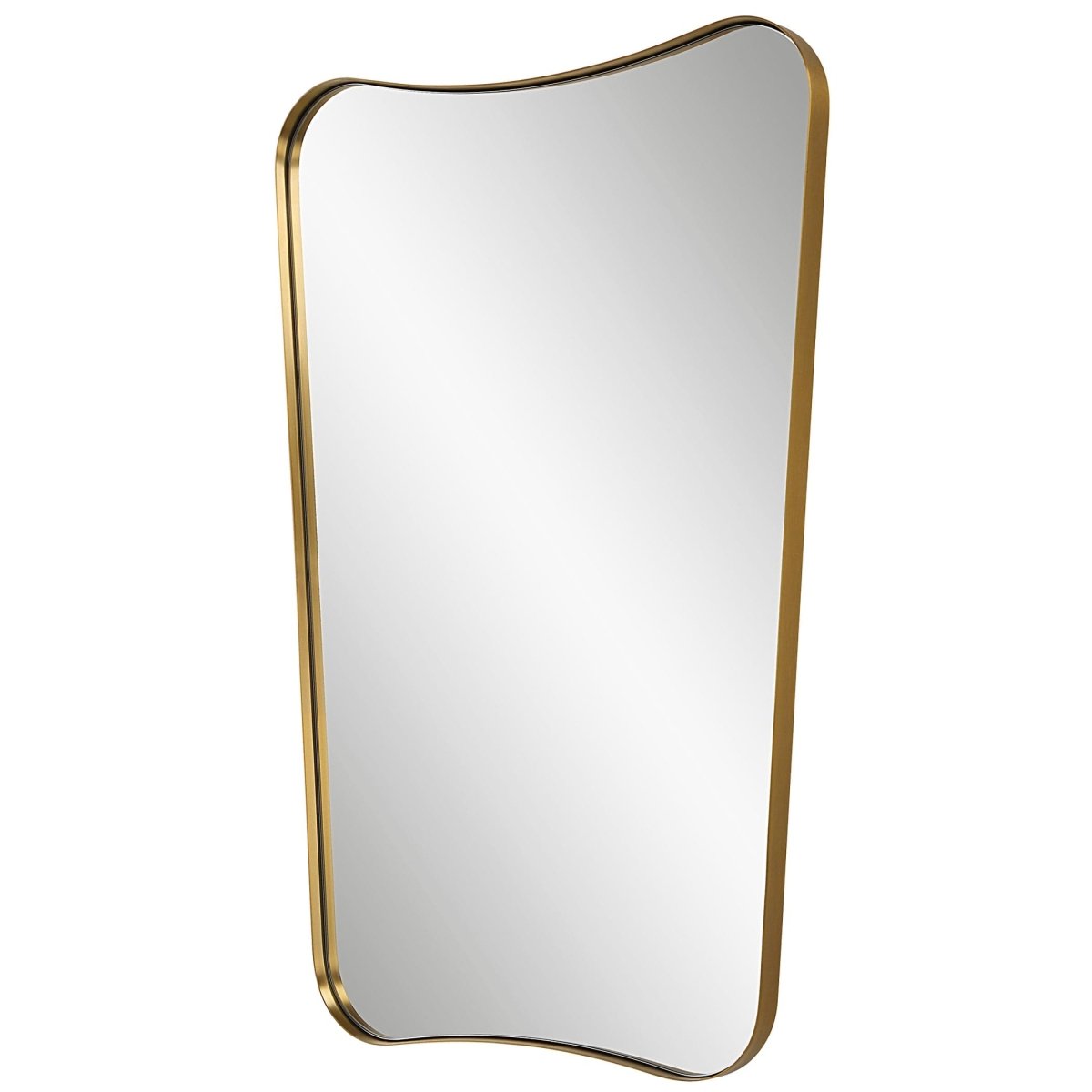 Belvoir Brass Mirror - Uttermost - Other Mirrors by Modest Hut