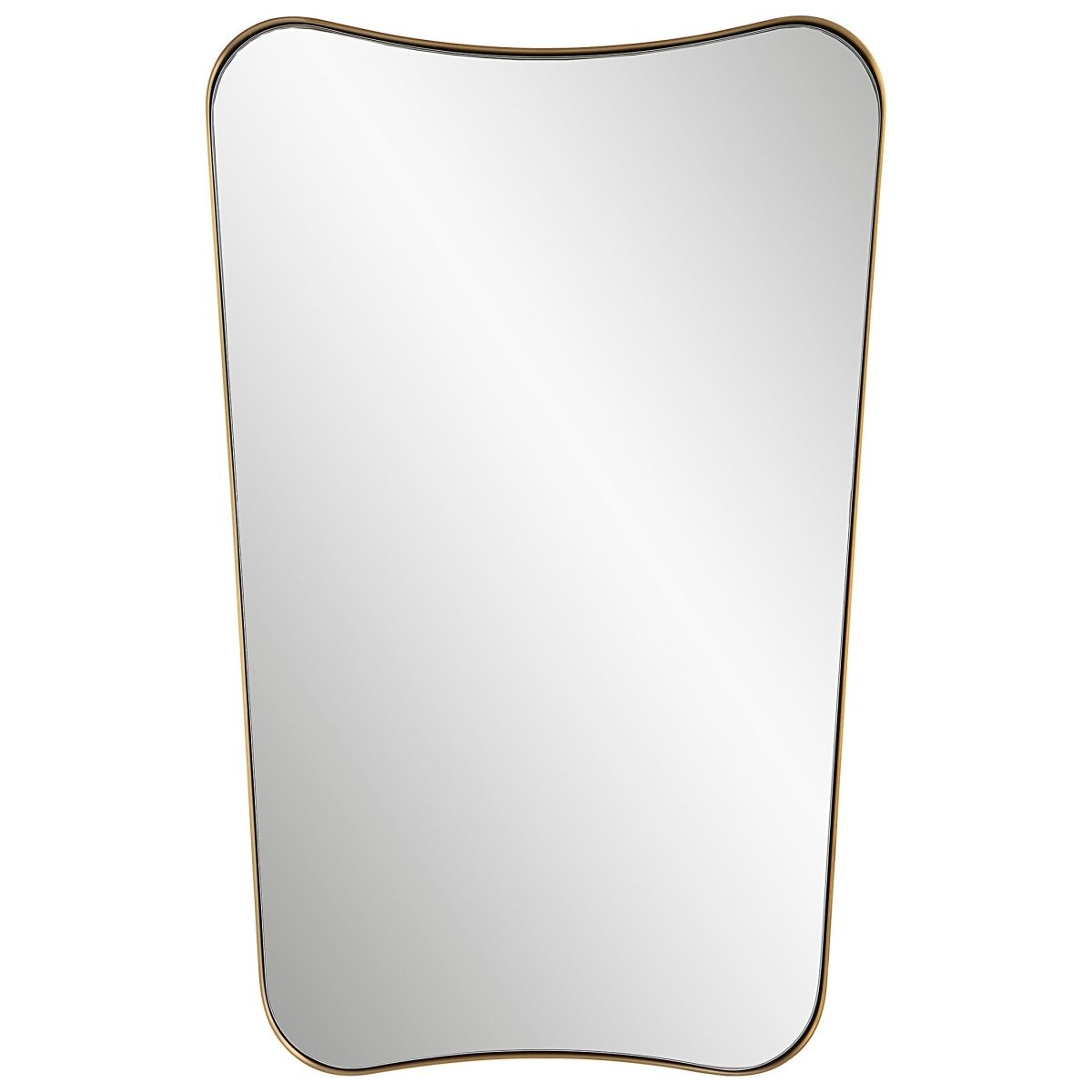 Belvoir Brass Mirror - Uttermost - Other Mirrors by Modest Hut