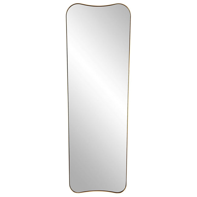 Belvoir Large Antique Brass Mirror - Uttermost - Other Mirrors by Modest Hut