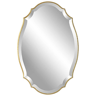 Beveled Metallic Gold Mirror - Uttermost - Other Mirrors by Modest Hut