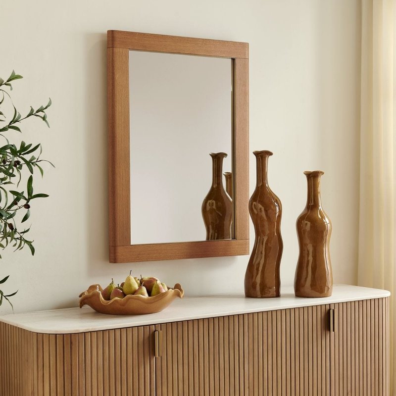 Side view of the Bishop Mirror by Uttermost