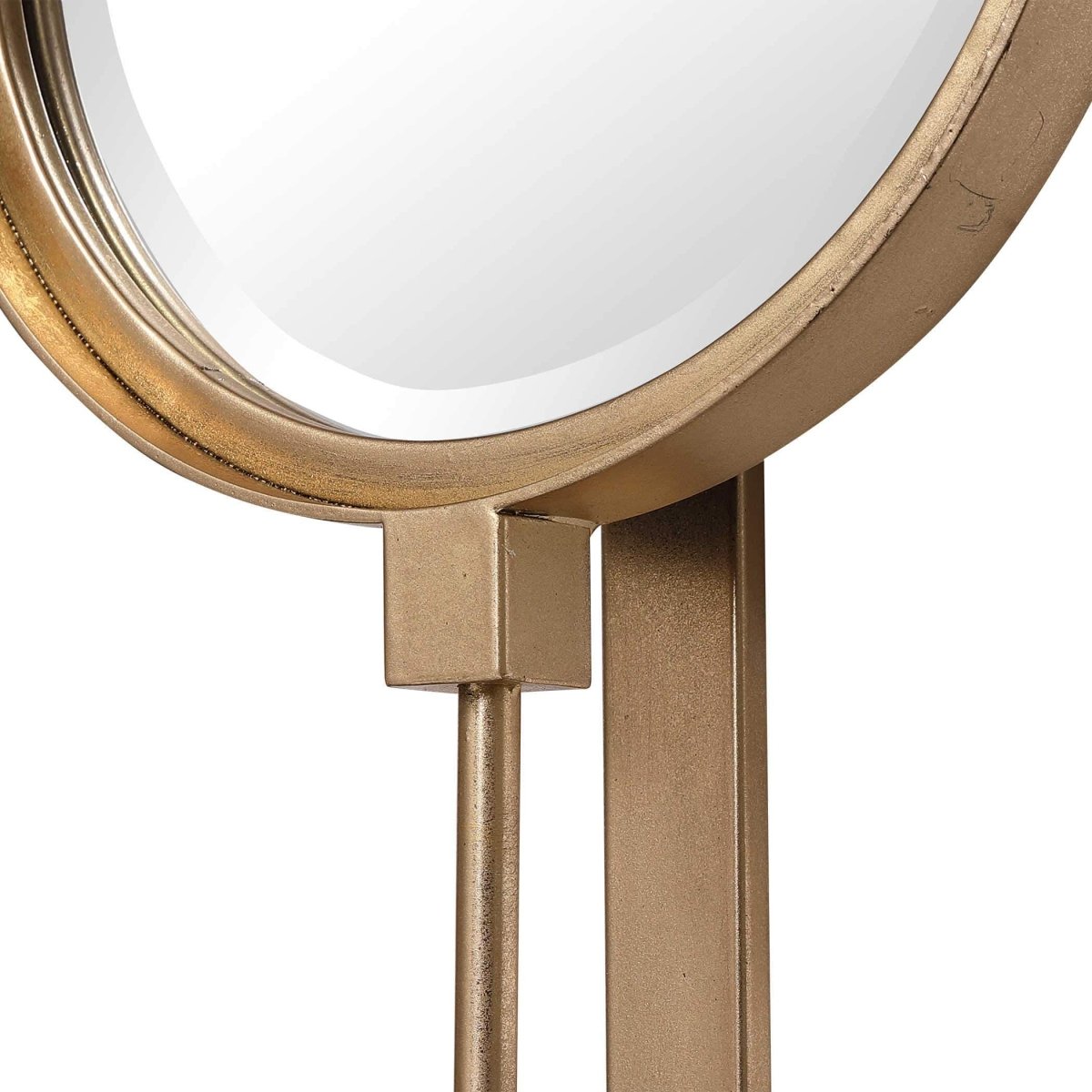 Button Gold Mirror - Uttermost - Other Mirrors by Modest Hut