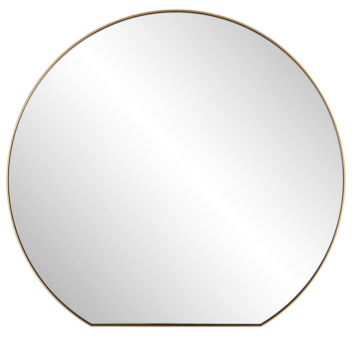 Cabell Small Brass Mirror - Uttermost - Other Mirrors by Modest Hut