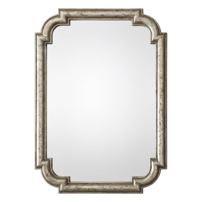 Calanna Antique Silver Mirror - Uttermost - Other Mirrors by Modest Hut