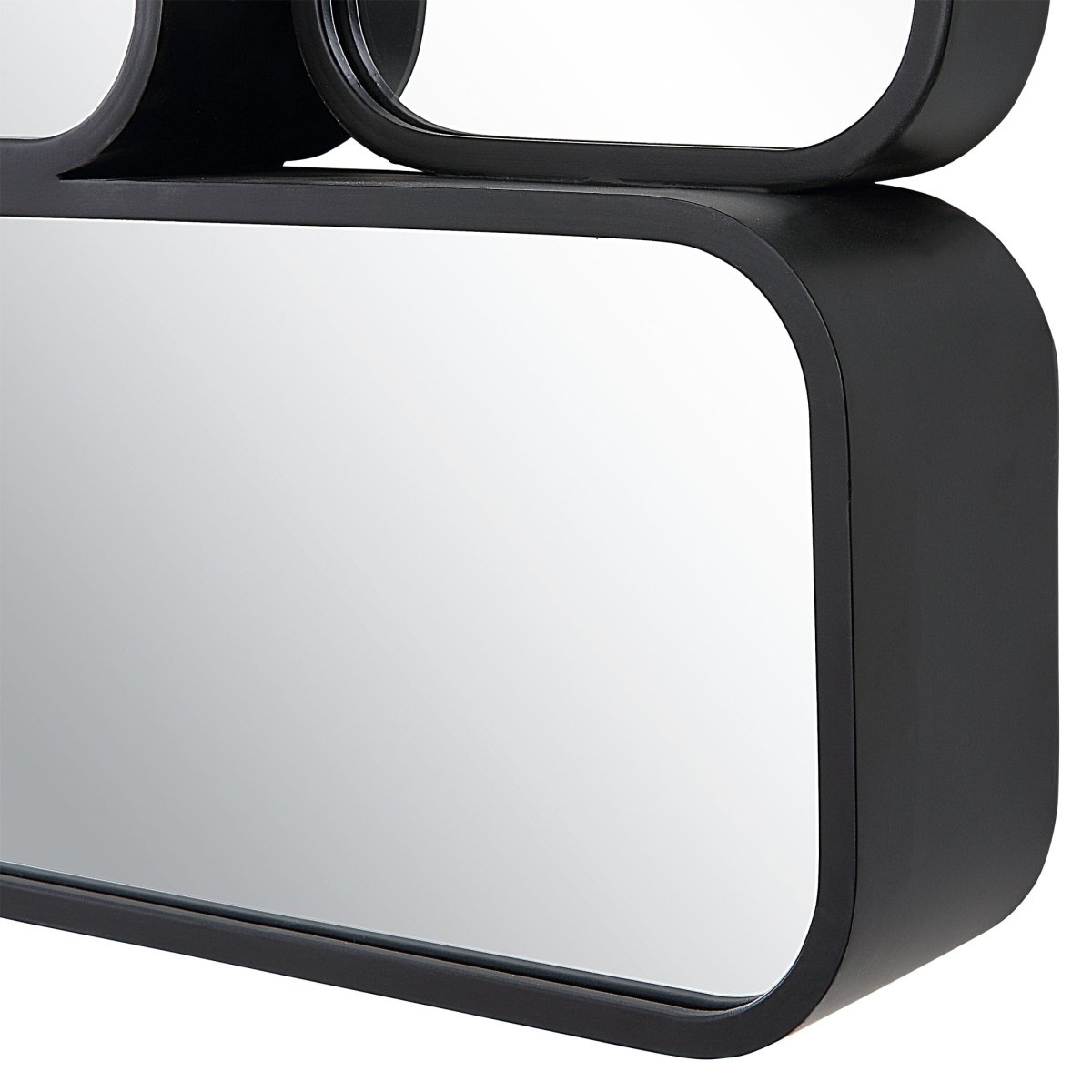 Canute Modern Black Mirror - Uttermost - Other Mirrors by Modest Hut