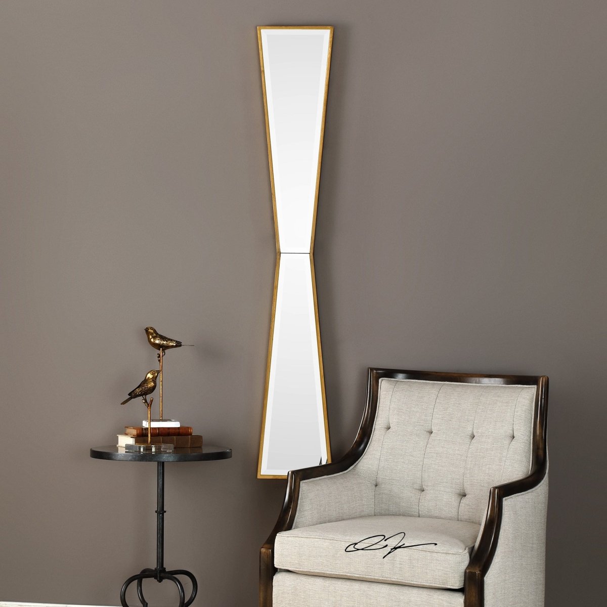 Corbata Gold Mirror - Uttermost - Other Mirrors by Modest Hut