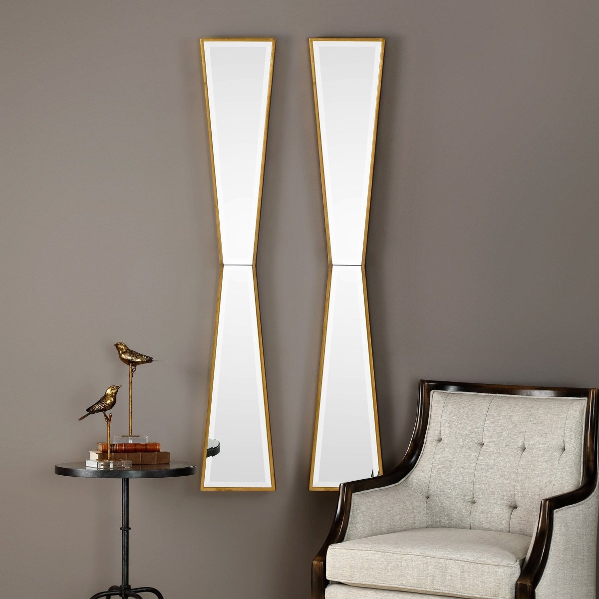 Corbata Gold Mirror - Uttermost - Other Mirrors by Modest Hut