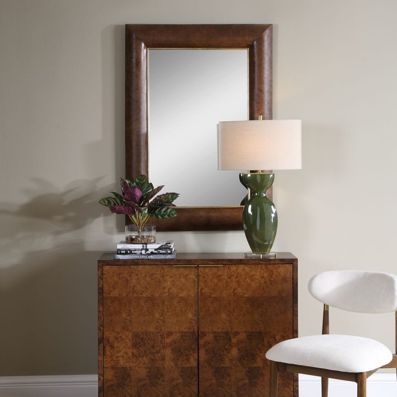 Donovan Mirror styled in a room setting