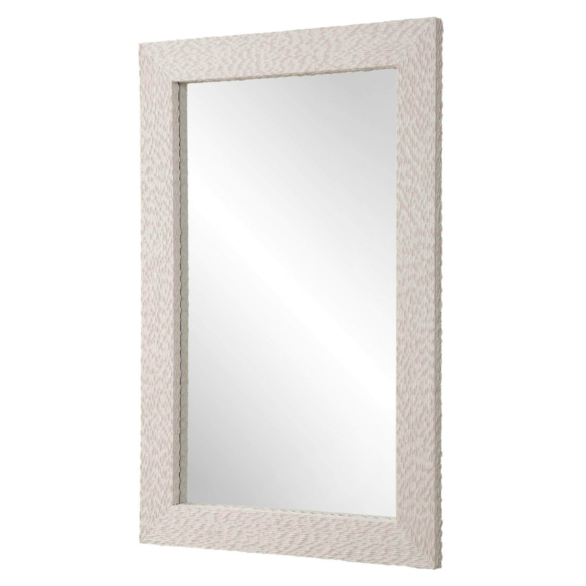 Everett Ivory Stone Mirror - Uttermost - Other Mirrors by Modest Hut