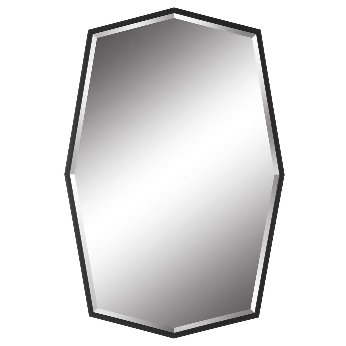 Facet Octagonal Iron Mirror - Uttermost - Other Mirrors by Modest Hut